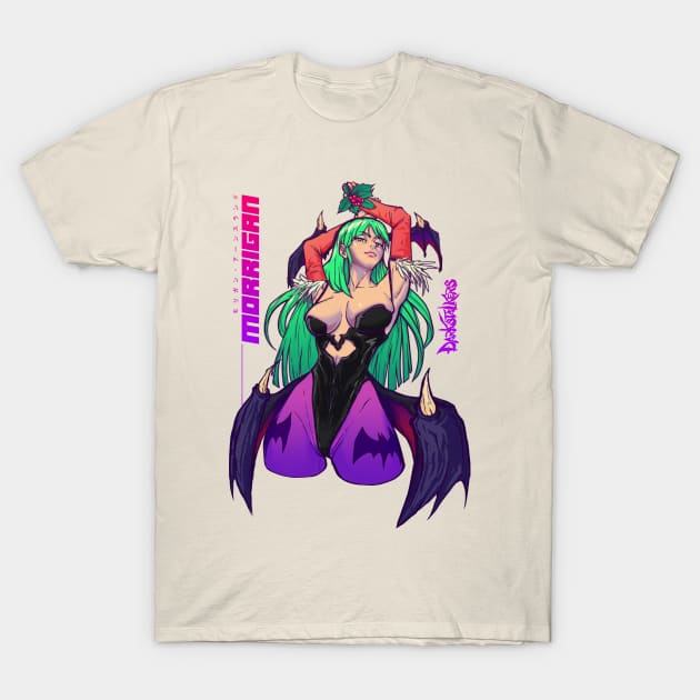 Morrigan Aesland - Darkstalkers T-Shirt by NEVEN ARTWORKS